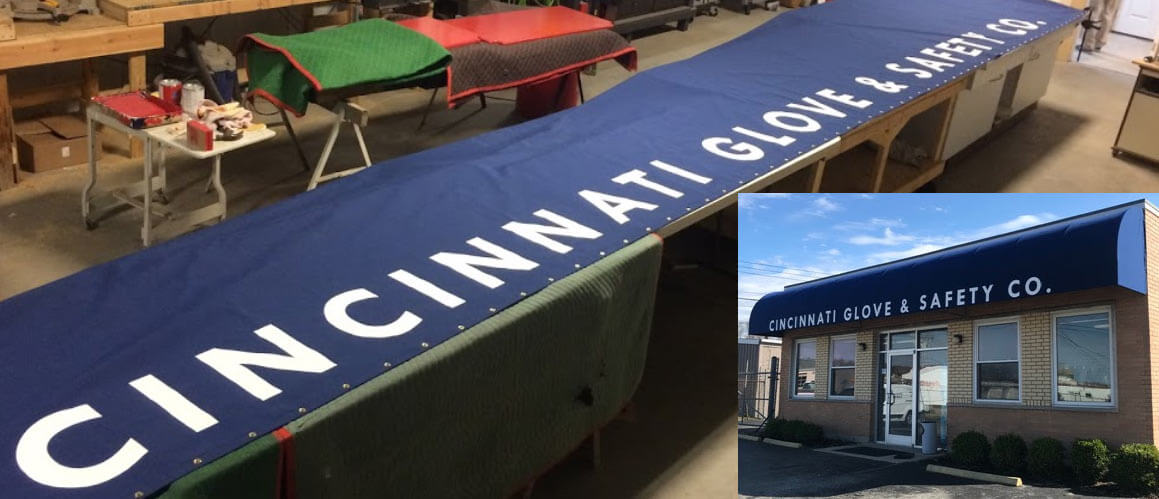 Awning Sign Before & After