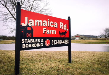 Stabling Sign