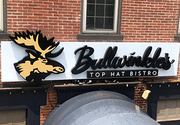 exterior business sign