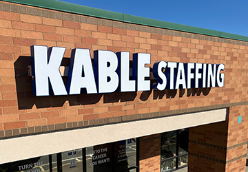 exterior business sign