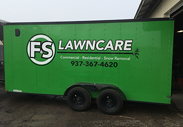 Lawn Care Trailer Graphics