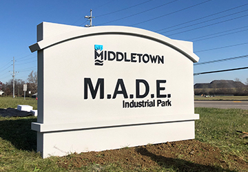 exterior business sign