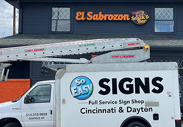 exterior business sign